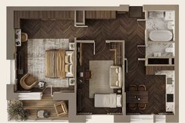 Продается 2к квартира, 71,3