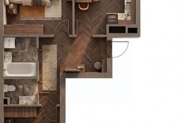 2-к кв. Ханты-Мансийск ул. Карла Маркса, 23 (67.0 м²)