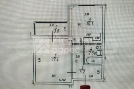 1-к. квартира, 40 м², 4/9 эт.