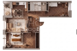 3-к кв. Ханты-Мансийск ул. Карла Маркса, 23 (81.5 м²)